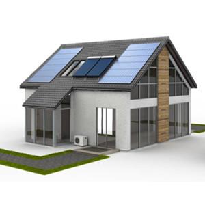 Air Source Heat Pump Powered by Solar Panels