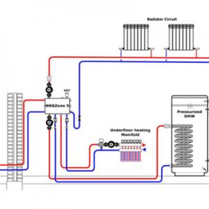 Air Source Heat Pump Circuit Diagram