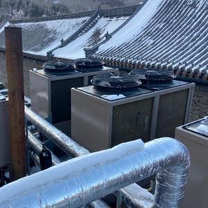 Why the Fan of the Air Source Heat Pump is Facing Upwards