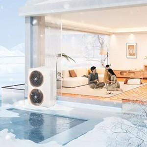 Which is more Energy-efficient in a Villa, an Air Source Heat Pump or a Central Air Conditioner