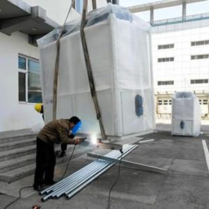 What is the Heating Area of a 10HP Air Source Heat Pump?