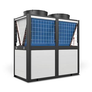 Heating Cooling Hot Water 80 Degree High Temperature Air Source Heat Pump